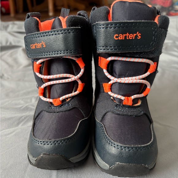 Carter's Other - Carter's Kids Black and Orange Boots